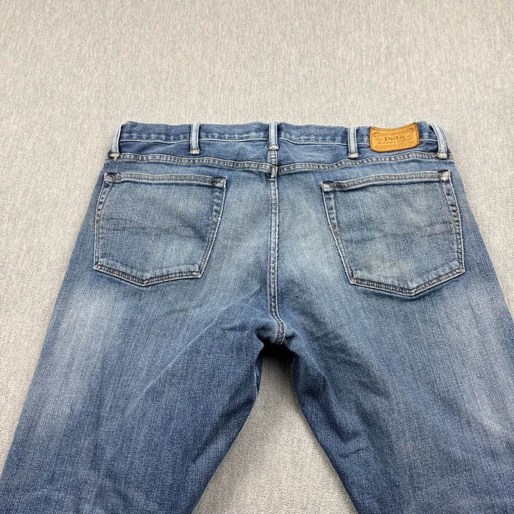 Polo Ralph Lauren Jeans Mens 38x30 Fits 38x29 Denim Straight Leg Medium Wash